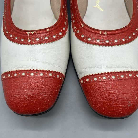 Vintage Pin Up Girl Heels Retro Flapper Heels - Picture 4 of 9